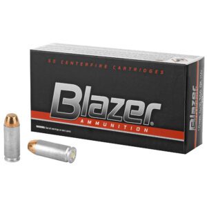 Blazer 10mm Ammunition 200gr Full Metal Jacket Aluminum (50 Rounds)