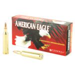 Federal American Eagle .22-250 Remington Ammunition 50gr Hollow Point JHP (20 Rounds)