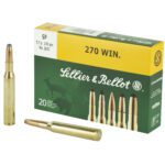 Sellier &amp; Bellot .270 Winchester Ammunition 150gr Soft Point (20 Rounds)