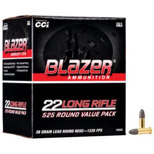 Blazer .22LR Ammunition 38gr (525 Rounds)