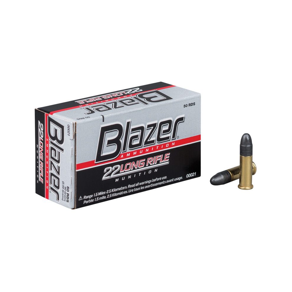 Blazer .22LR Ammunition High Velocity 40gr (50 Rounds)